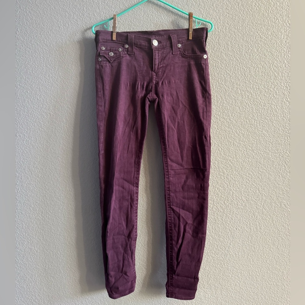 True Religion Women’s Plum Skinny Jeans